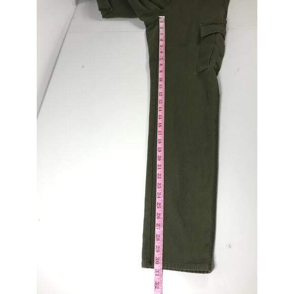 Aritzia Wilfred Free Women's 6 Pants Green Cargo Versatile Durable Spring Travel - Picture 6 of 7